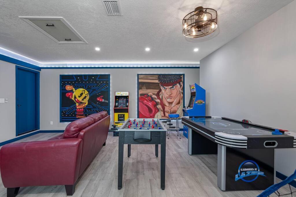 13 Mins From Disney Arcade, Private Pool, & Themed Rooms 奥兰多 外观 照片