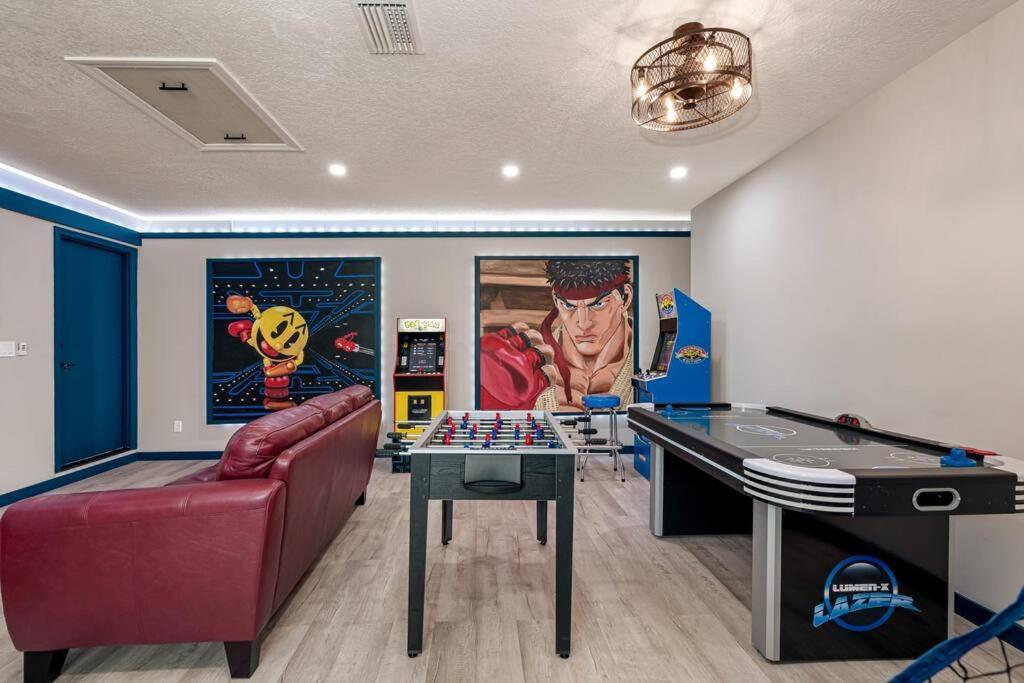 13 Mins From Disney Arcade, Private Pool, & Themed Rooms 奥兰多 外观 照片