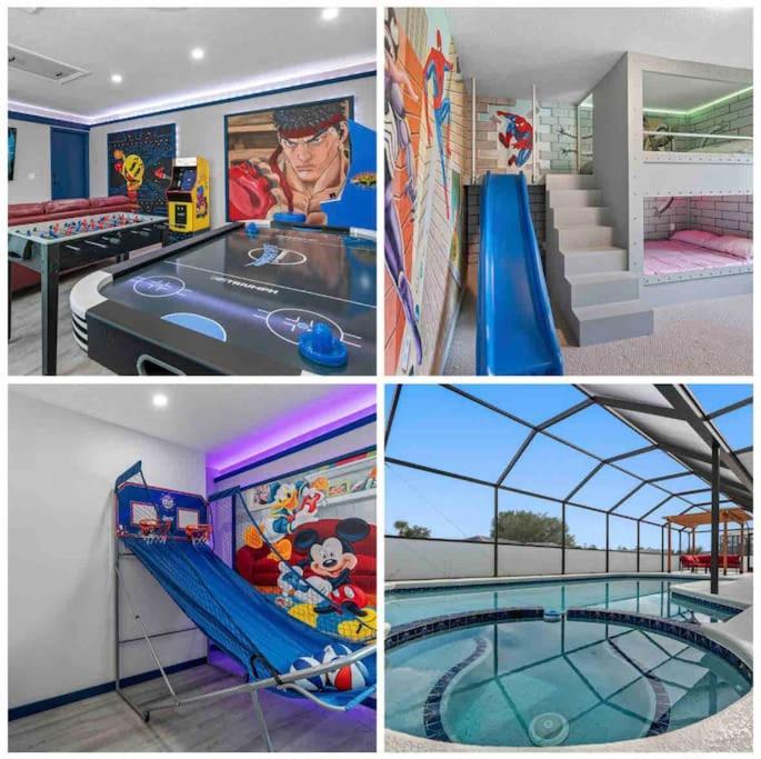 13 Mins From Disney Arcade, Private Pool, & Themed Rooms 奥兰多 外观 照片