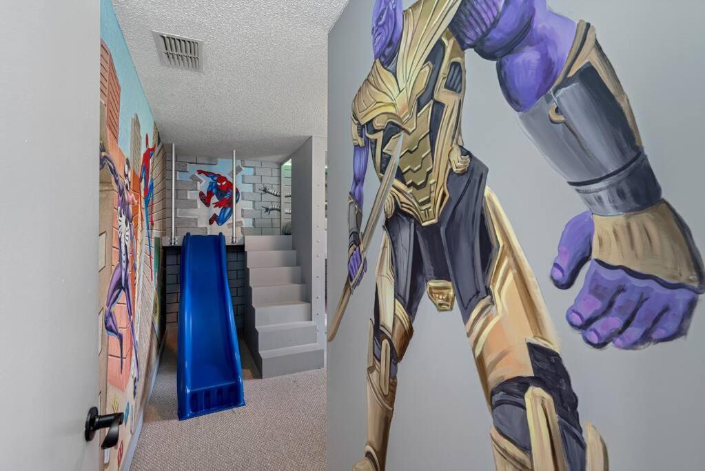 13 Mins From Disney Arcade, Private Pool, & Themed Rooms 奥兰多 外观 照片